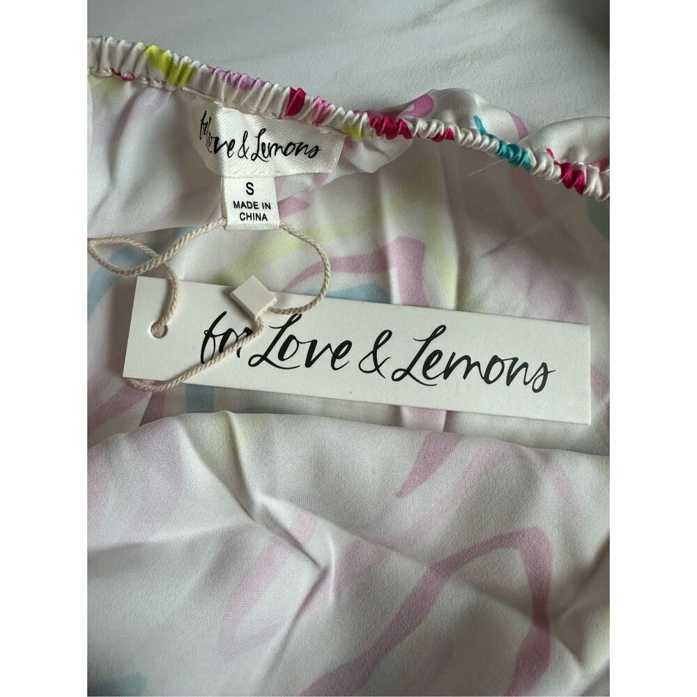 NWT For Love & Lemons Desmona Midi Dress $250 - Picture 11 of 11